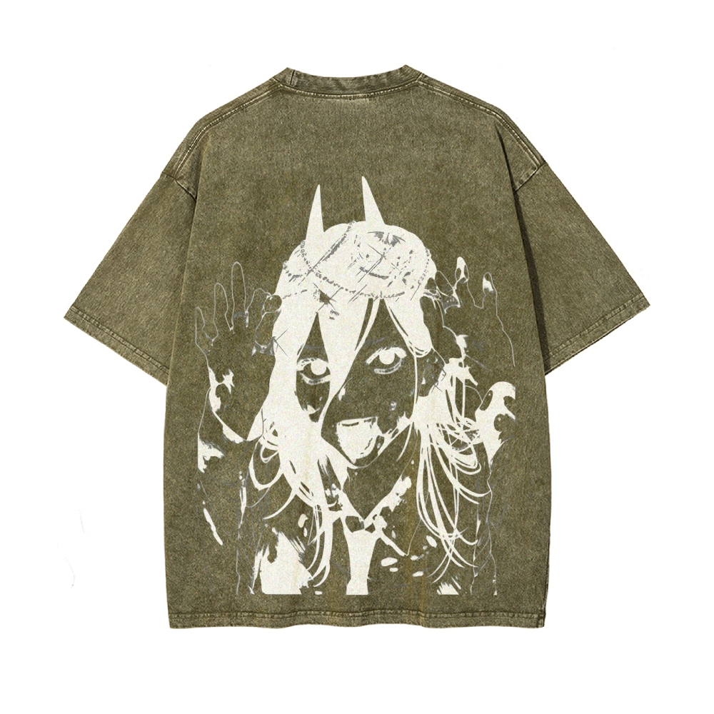 Vintage Oversized T-Shirt Chainsaw Man