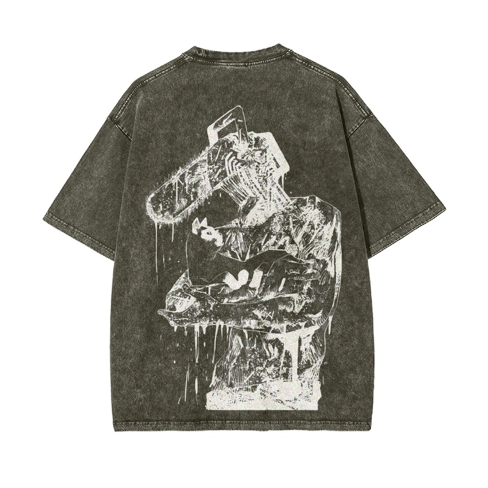 Vintage Oversized T-Shirt Chainsaw Man