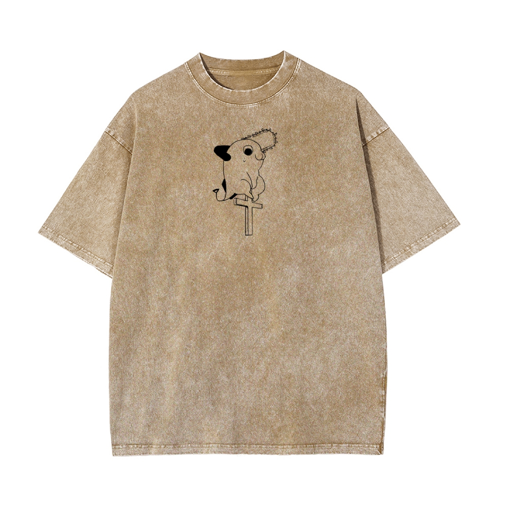 Vintage Oversized T-Shirt Chainsaw Man