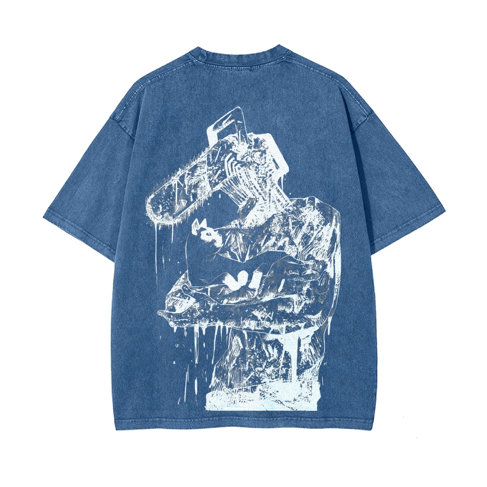Vintage Oversized T-Shirt Chainsaw Man