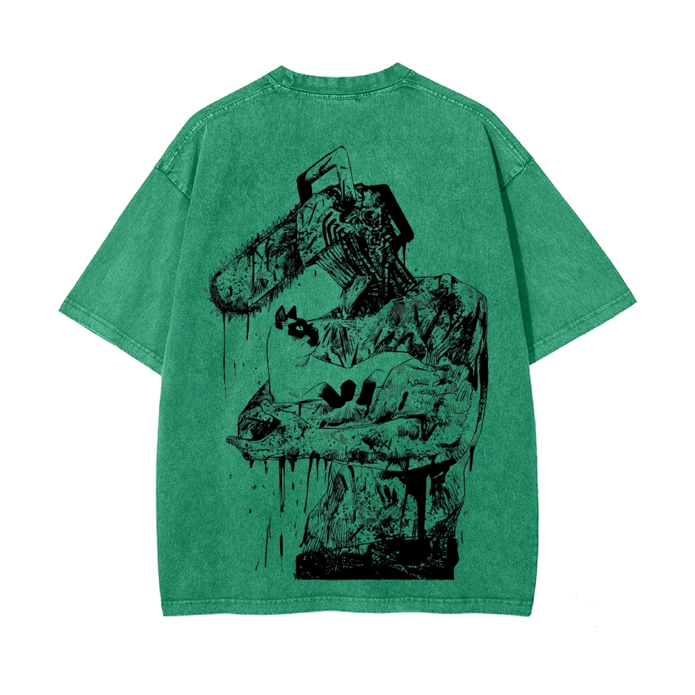 Vintage Oversized T-Shirt Chainsaw Man