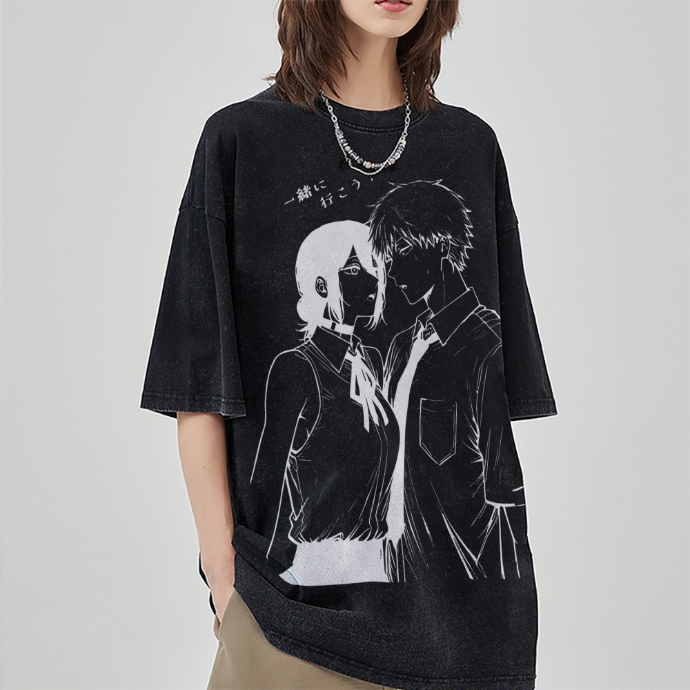 Vintage Oversized T-Shirt Chainsaw Man