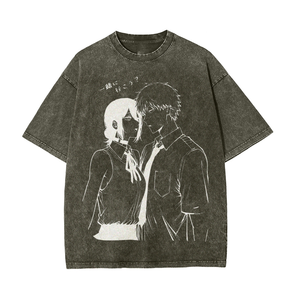 Vintage Oversized T-Shirt Chainsaw Man
