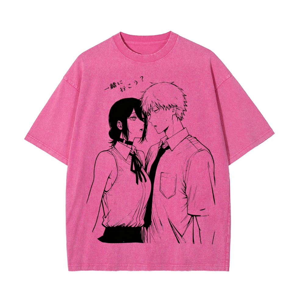 Vintage Oversized T-Shirt Chainsaw Man