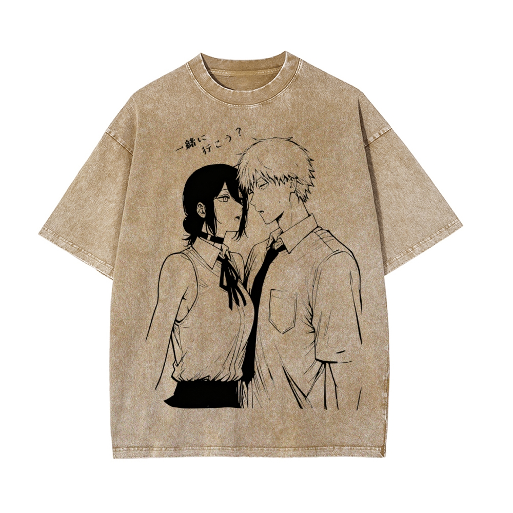 Vintage Oversized T-Shirt Chainsaw Man