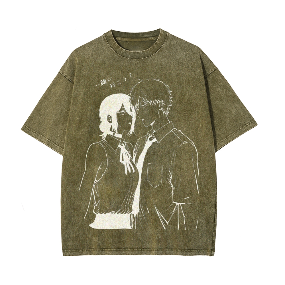 Vintage Oversized T-Shirt Chainsaw Man