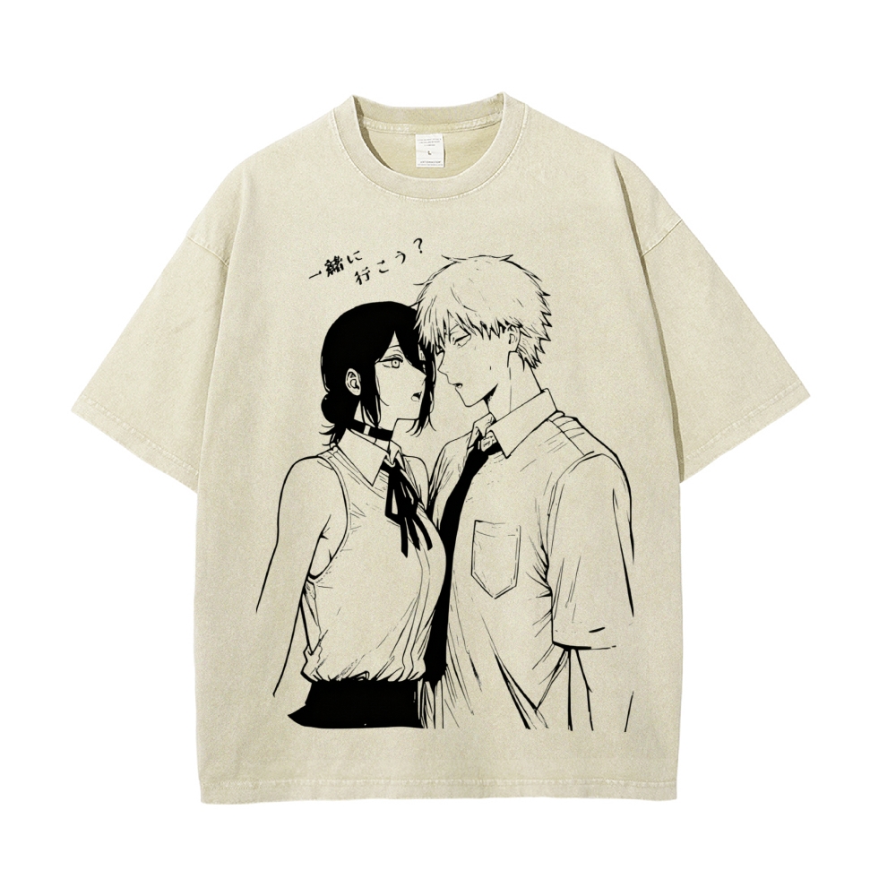 Vintage Oversized T-Shirt Chainsaw Man