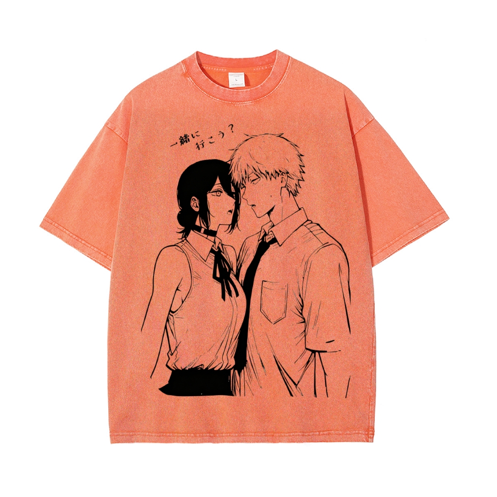 Vintage Oversized T-Shirt Chainsaw Man