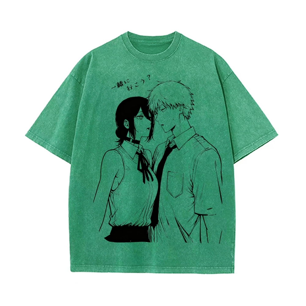 Vintage Oversized T-Shirt Chainsaw Man