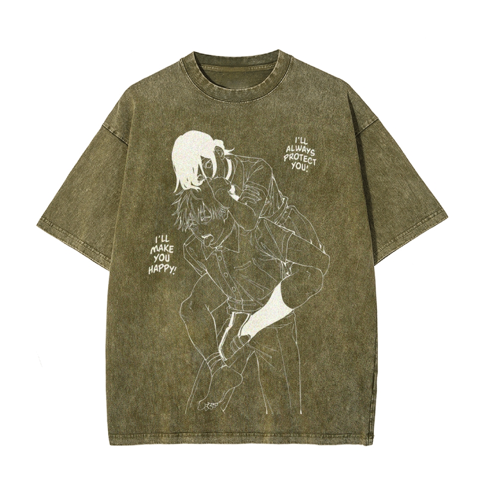 Vintage Oversized T-Shirt Chainsaw Man