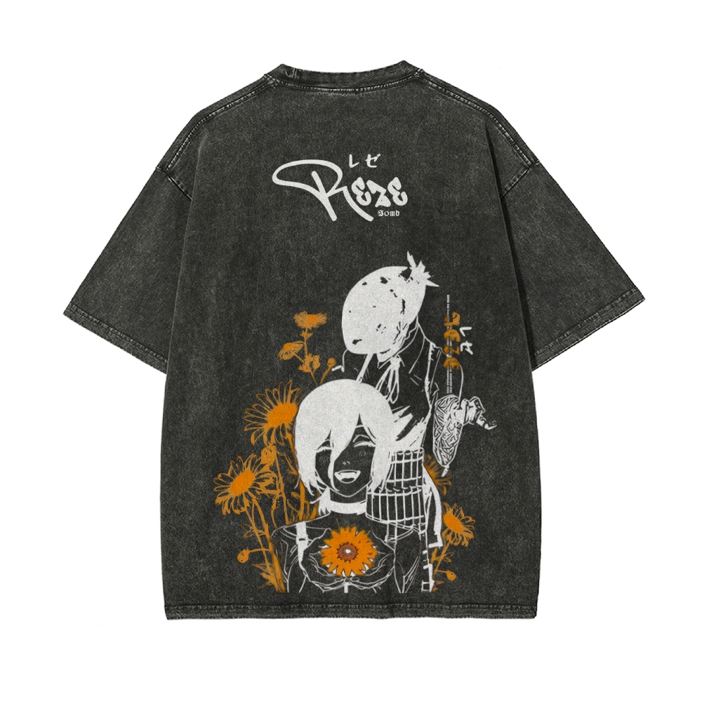 Vintage Oversized T-Shirt Chainsaw Man