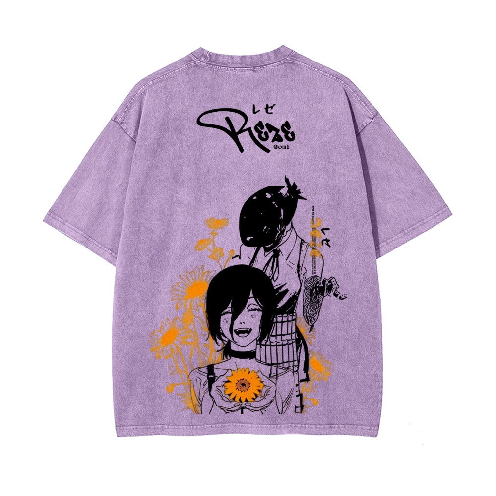 Vintage Oversized T-Shirt Chainsaw Man