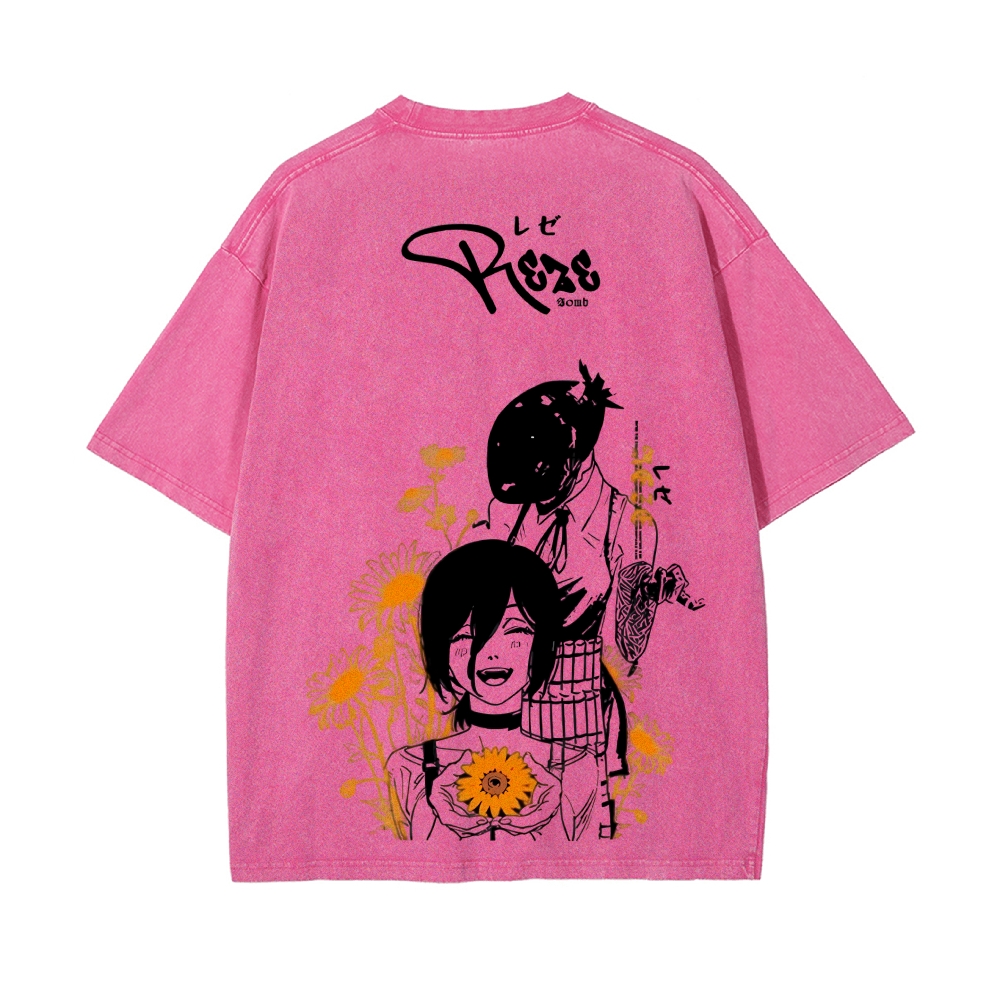 Vintage Oversized T-Shirt Chainsaw Man