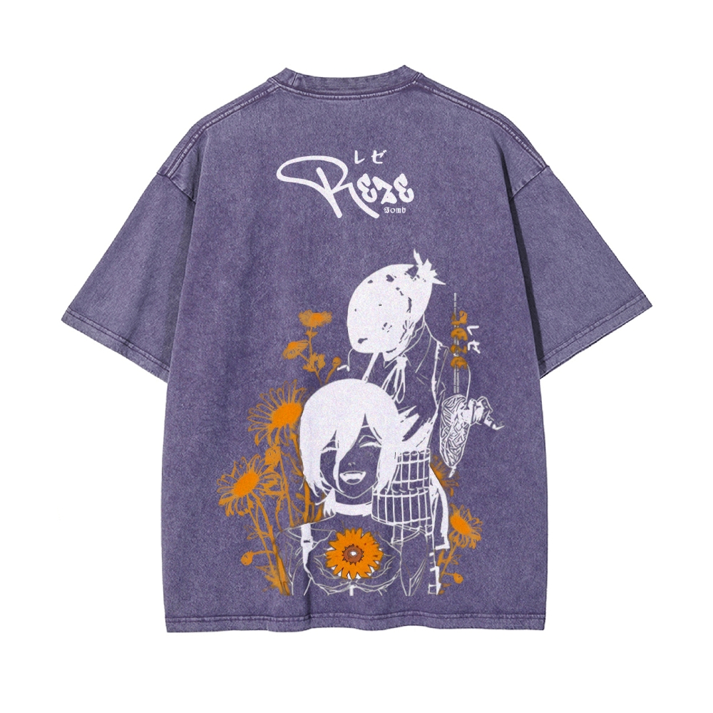 Vintage Oversized T-Shirt Chainsaw Man