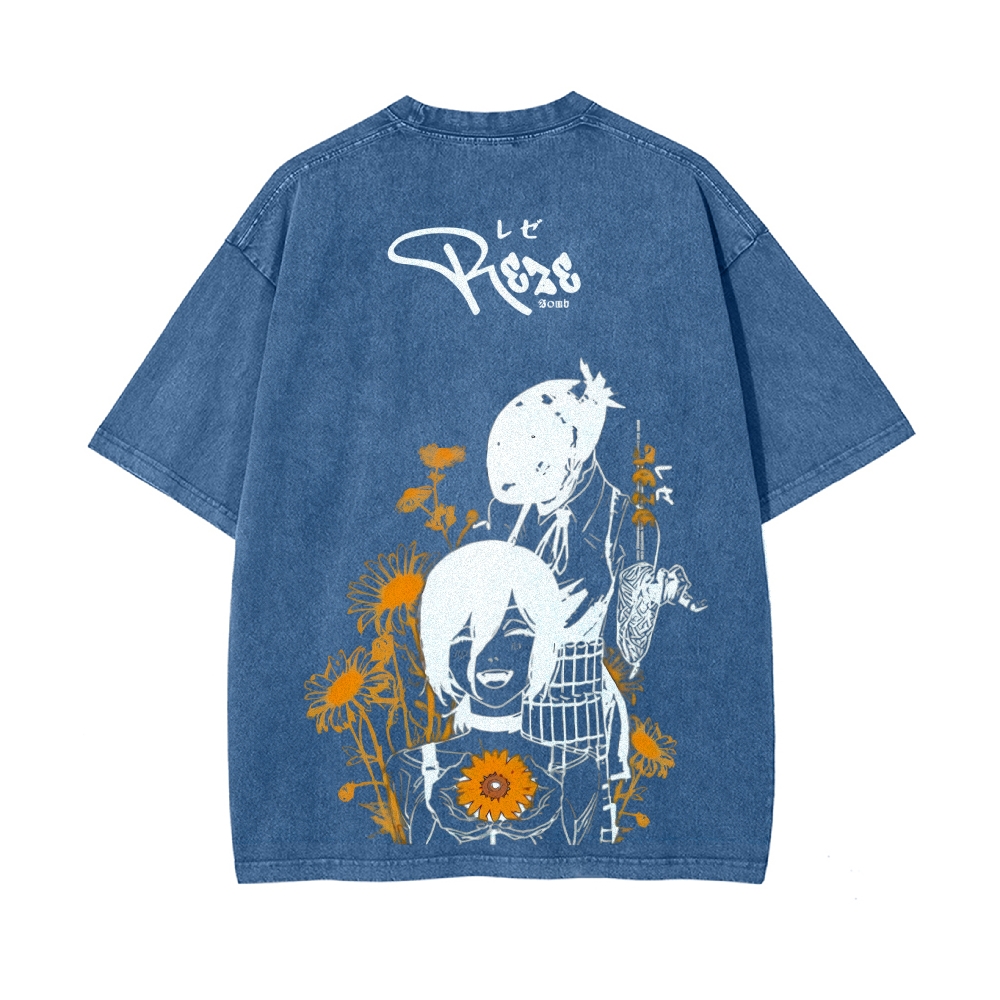 Vintage Oversized T-Shirt Chainsaw Man