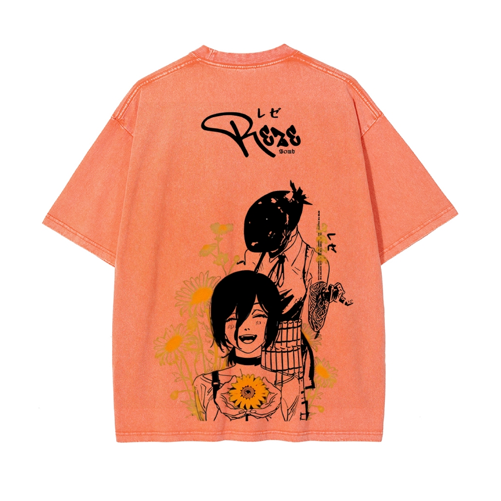 Vintage Oversized T-Shirt Chainsaw Man