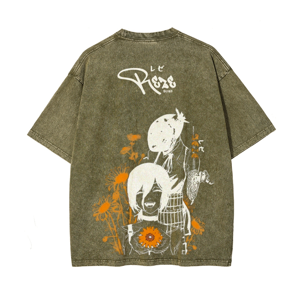 Vintage Oversized T-Shirt Chainsaw Man