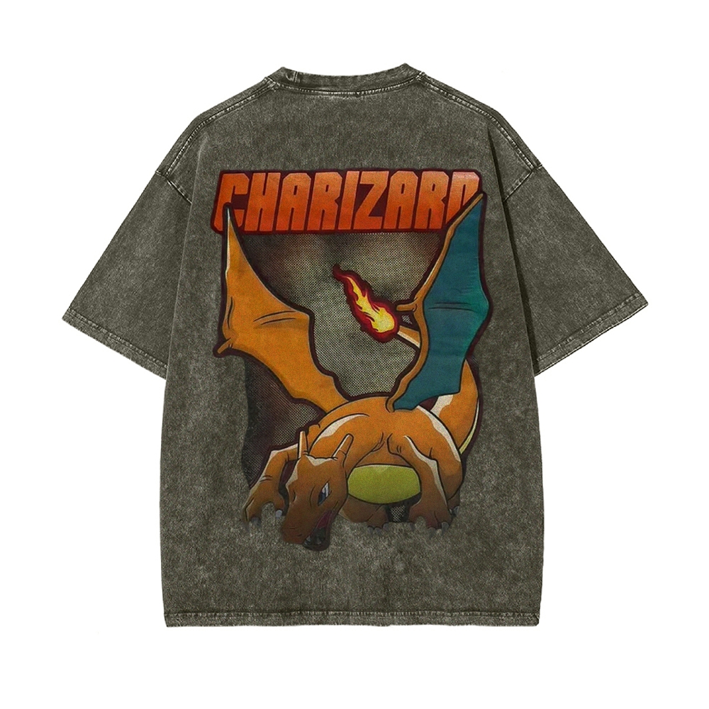 Vintage Oversized T-Shirt Pokémon