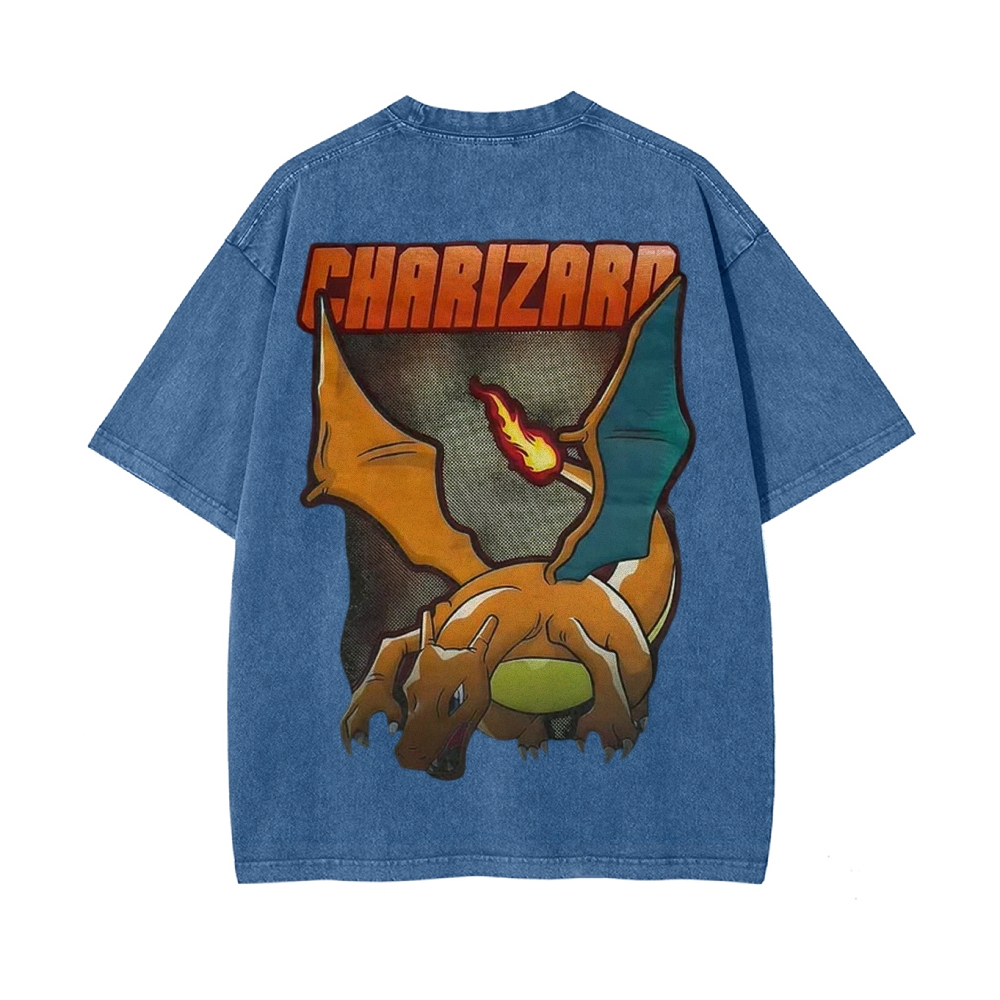 Vintage Oversized T-Shirt Pokémon