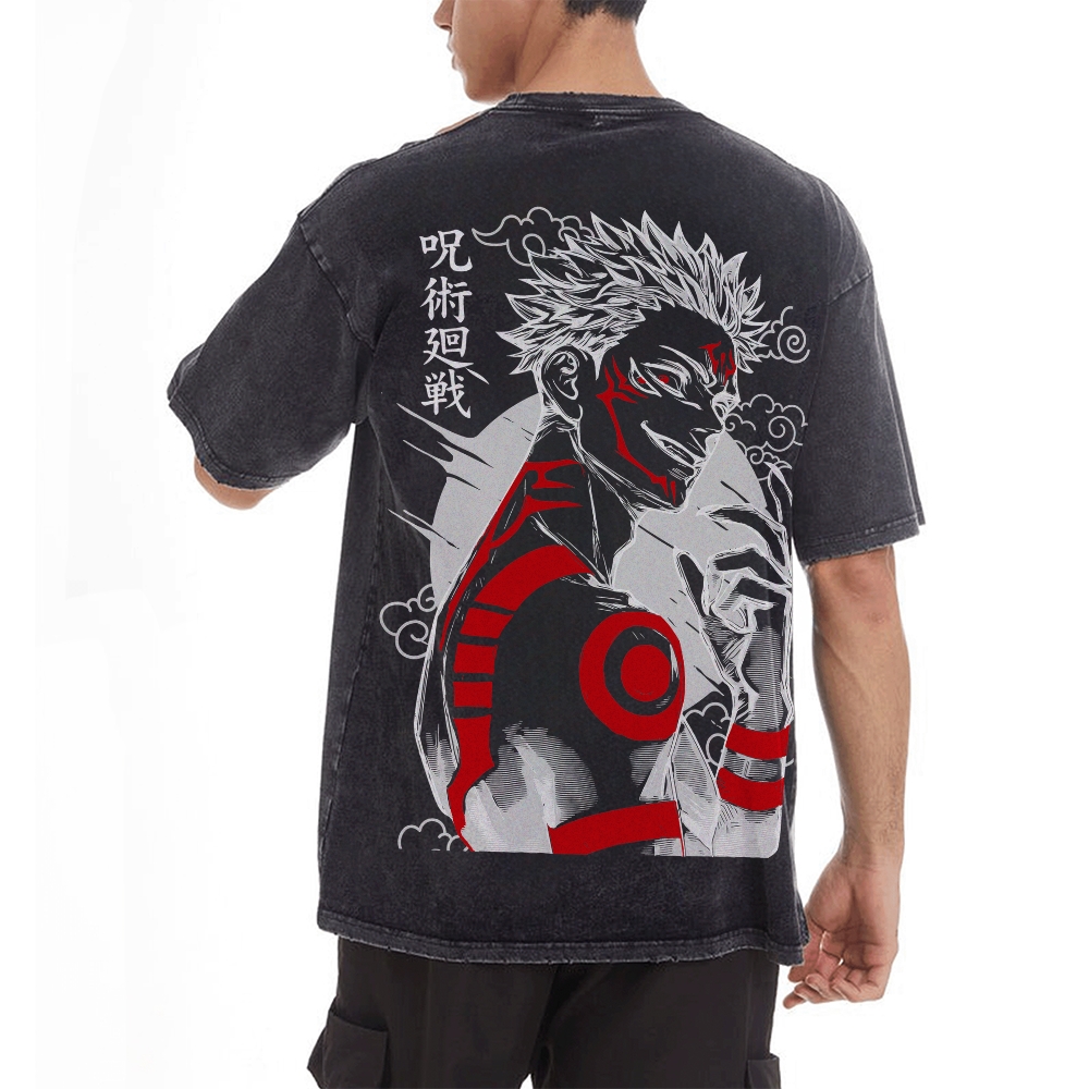 Vintage Oversized T-Shirt Jujutsu Kaisen