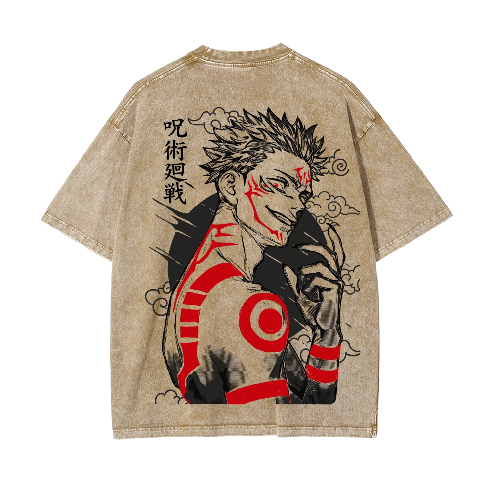Vintage Oversized T-Shirt Jujutsu Kaisen