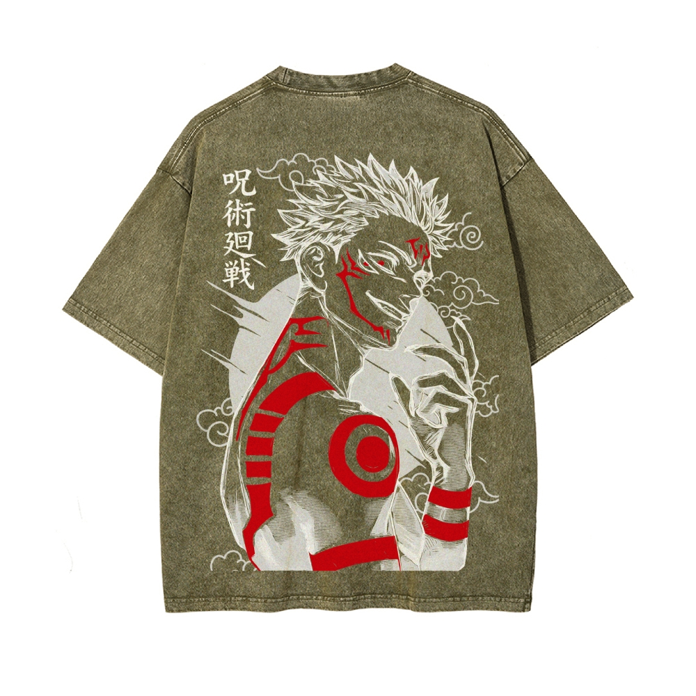 Vintage Oversized T-Shirt Jujutsu Kaisen