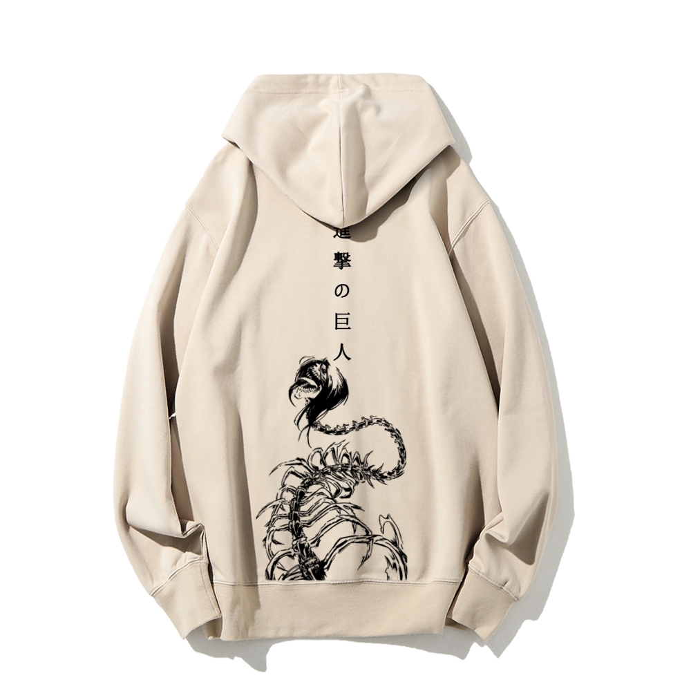 Attack on Titan cotton unisex anime hoodie