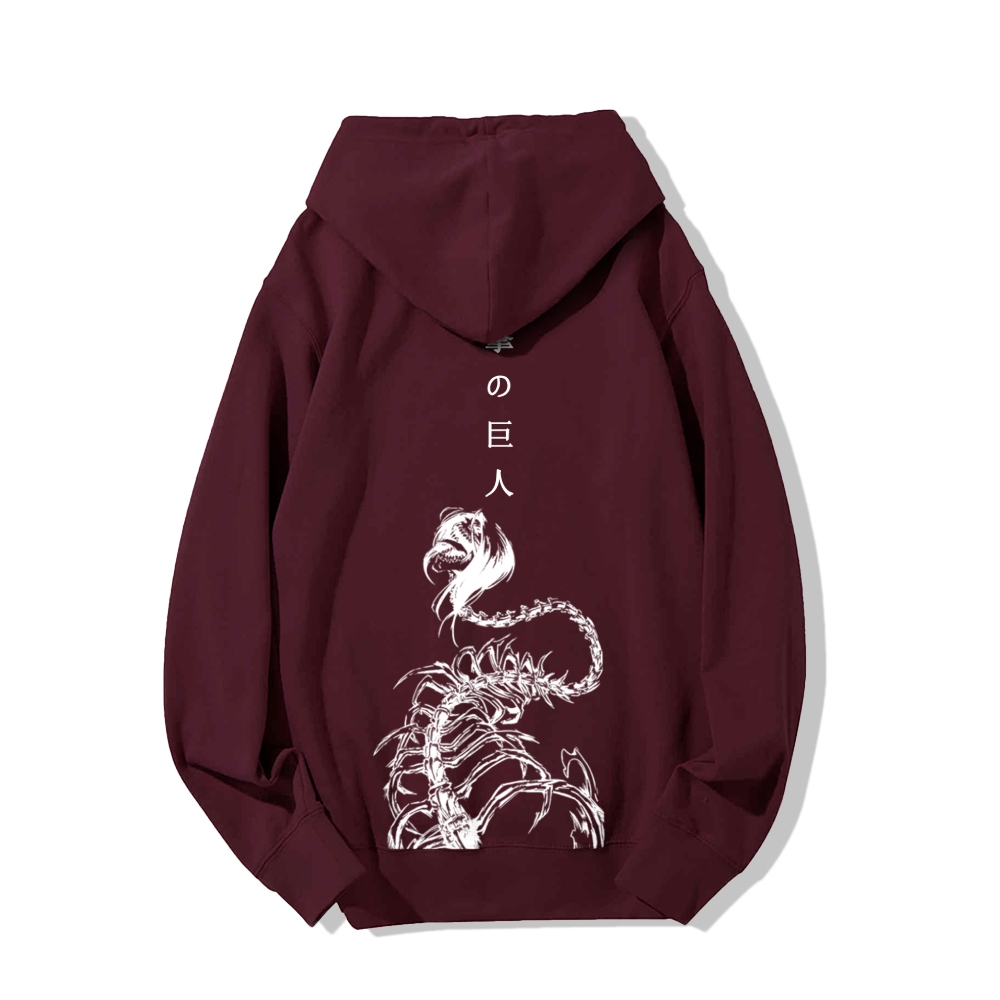 Attack on Titan cotton unisex anime hoodie