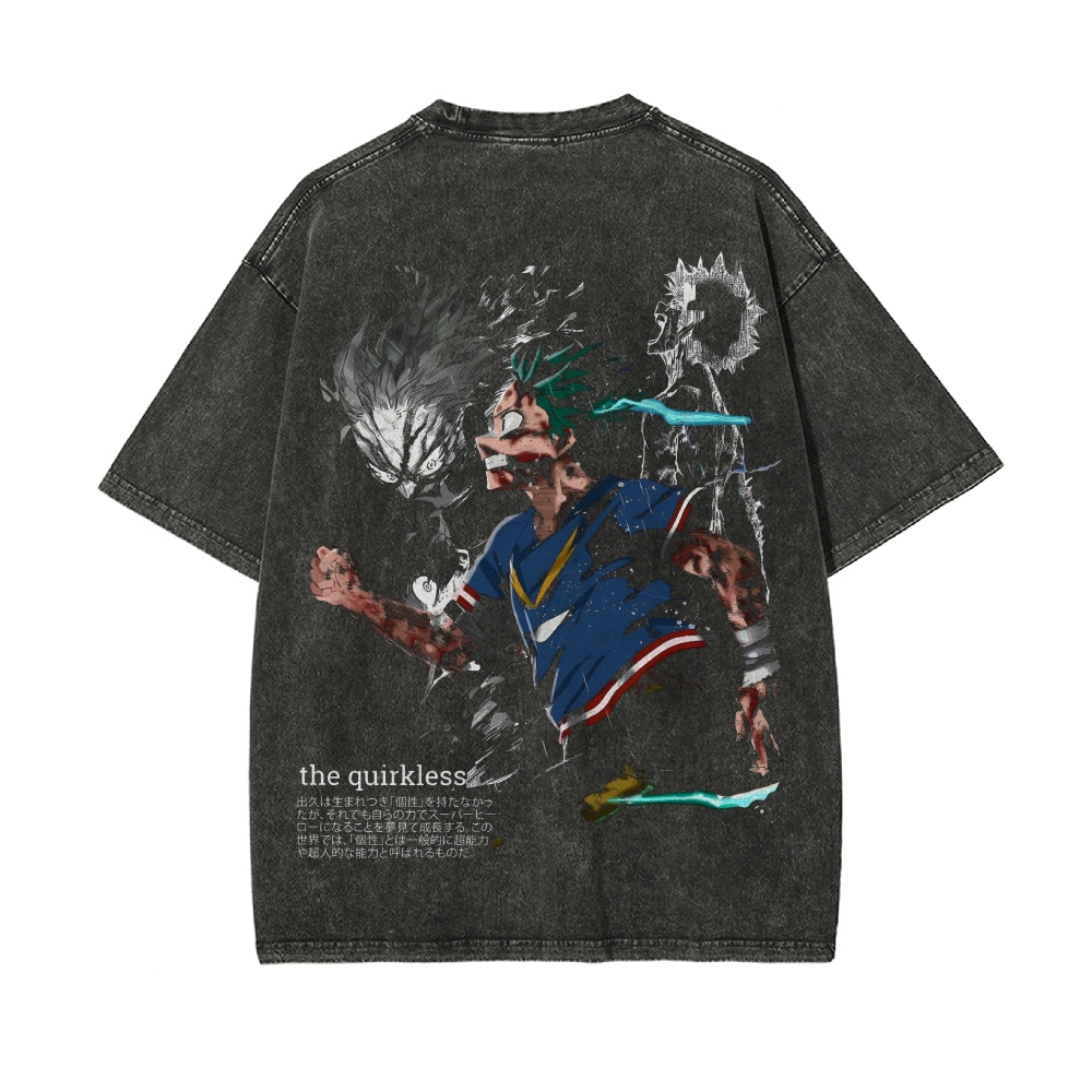 Vintage Oversized T-Shirt My Hero Academia