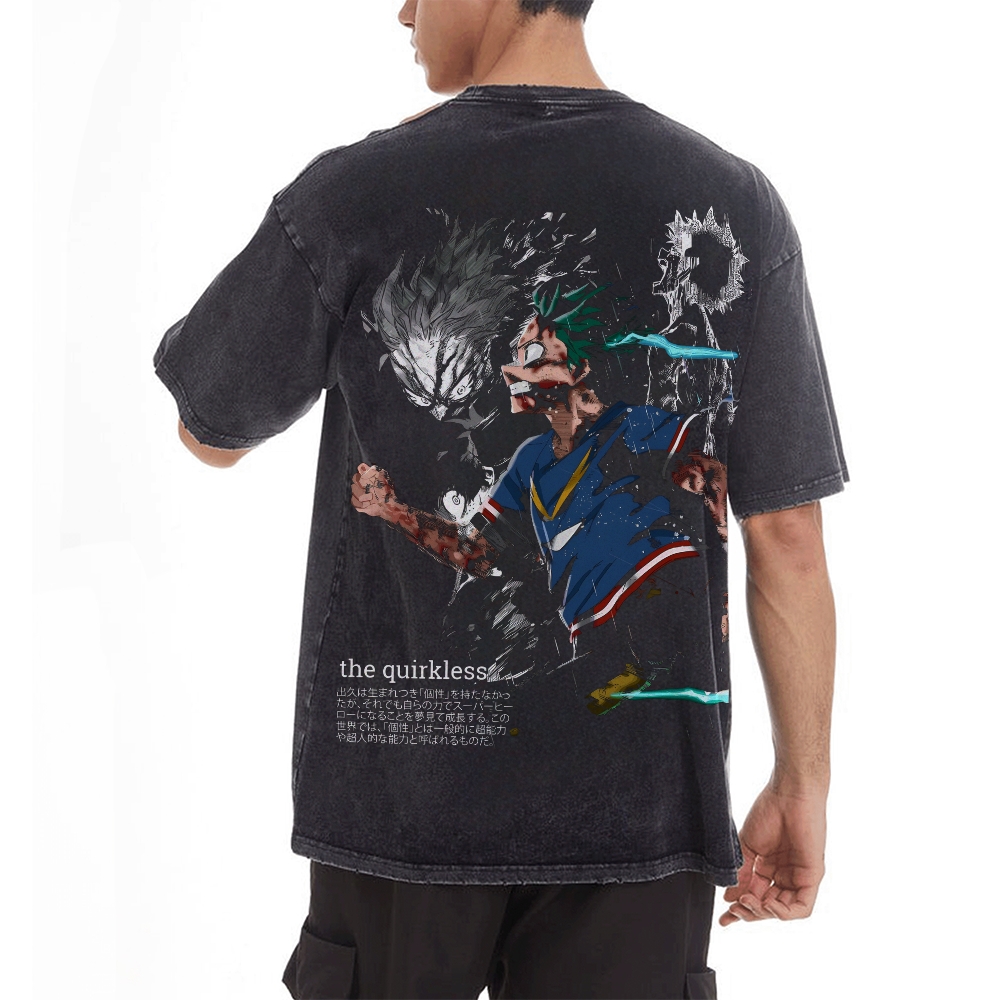 Vintage Oversized T-Shirt My Hero Academia