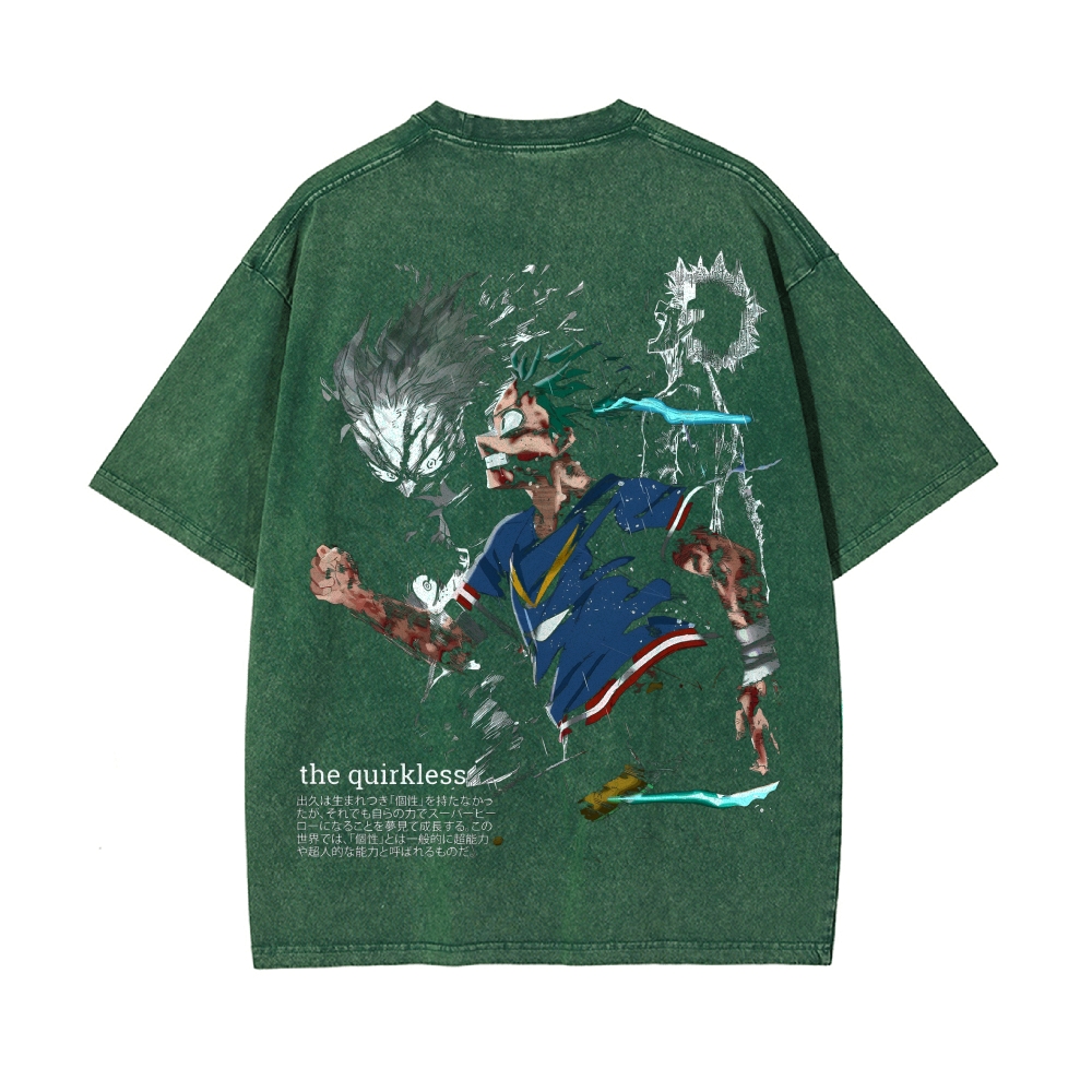 Vintage Oversized T-Shirt My Hero Academia