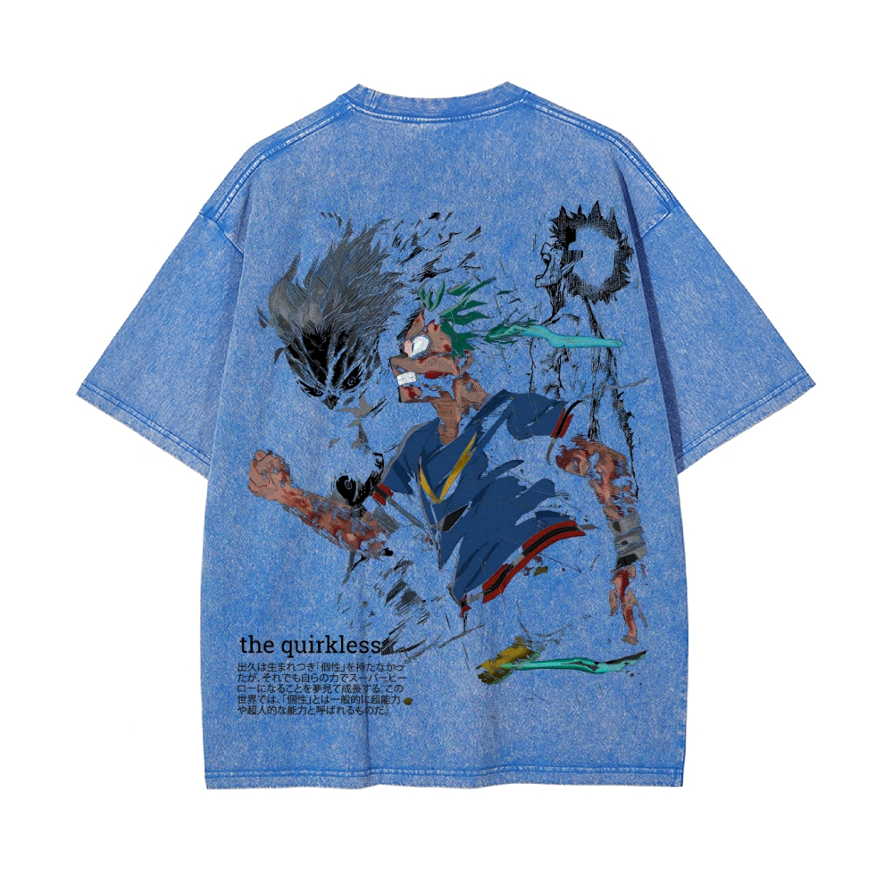 Vintage Oversized T-Shirt My Hero Academia