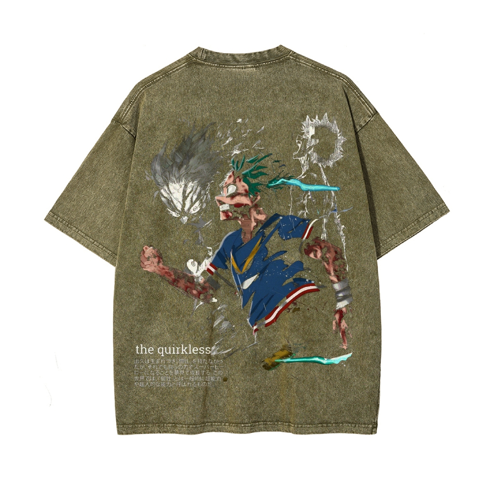 Vintage Oversized T-Shirt My Hero Academia