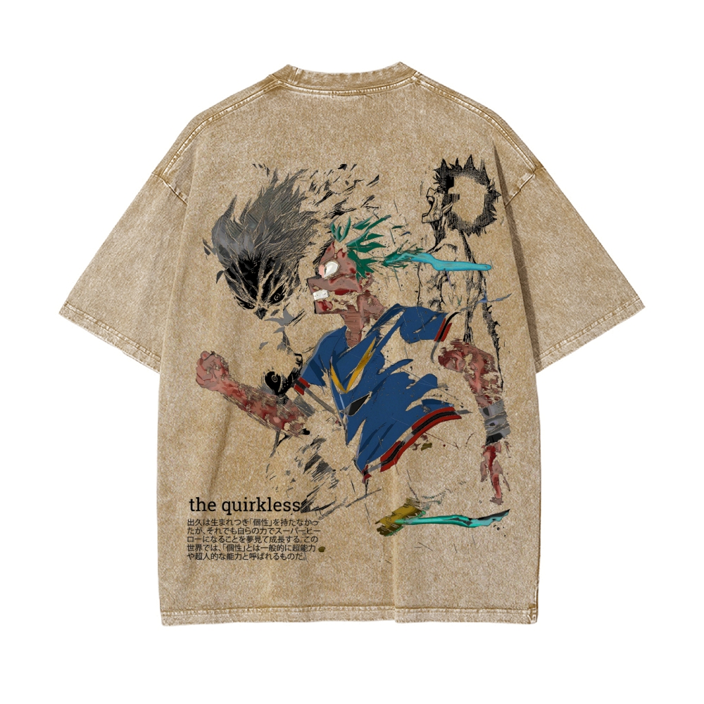 Vintage Oversized T-Shirt My Hero Academia