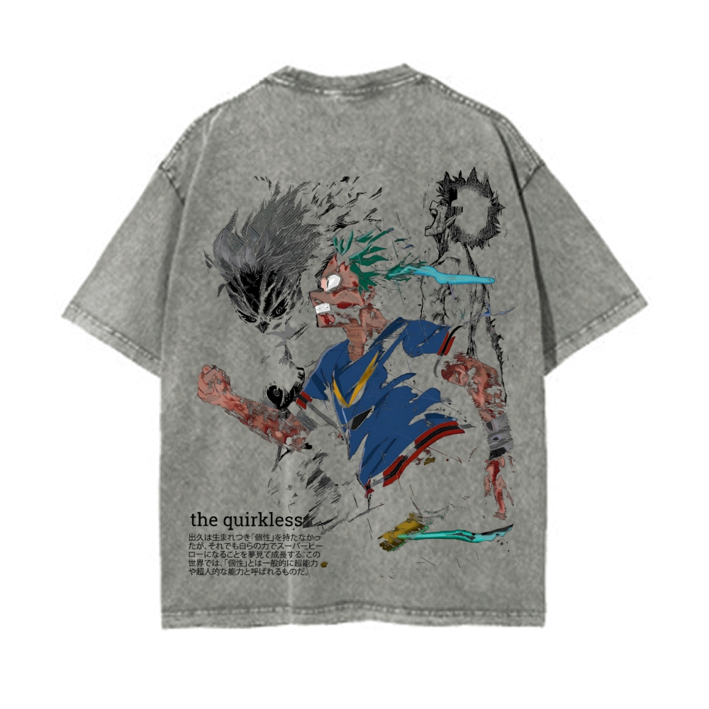 Vintage Oversized T-Shirt My Hero Academia