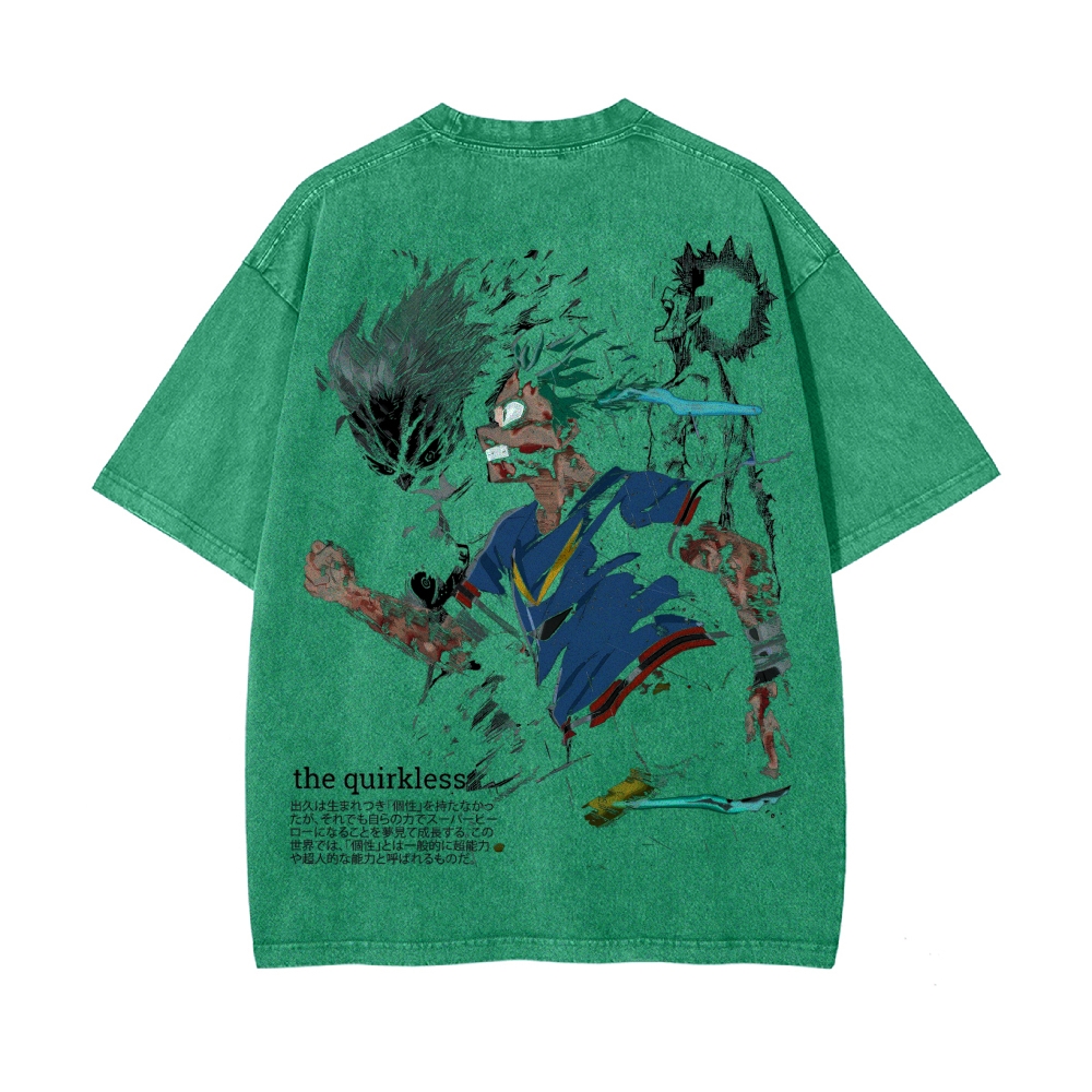 Vintage Oversized T-Shirt My Hero Academia