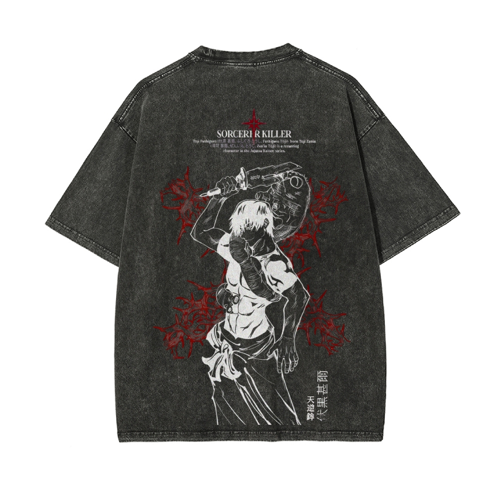 Vintage Oversized T-Shirt Jujutsu Kaisen