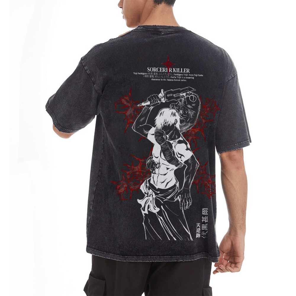 Vintage Oversized T-Shirt Jujutsu Kaisen