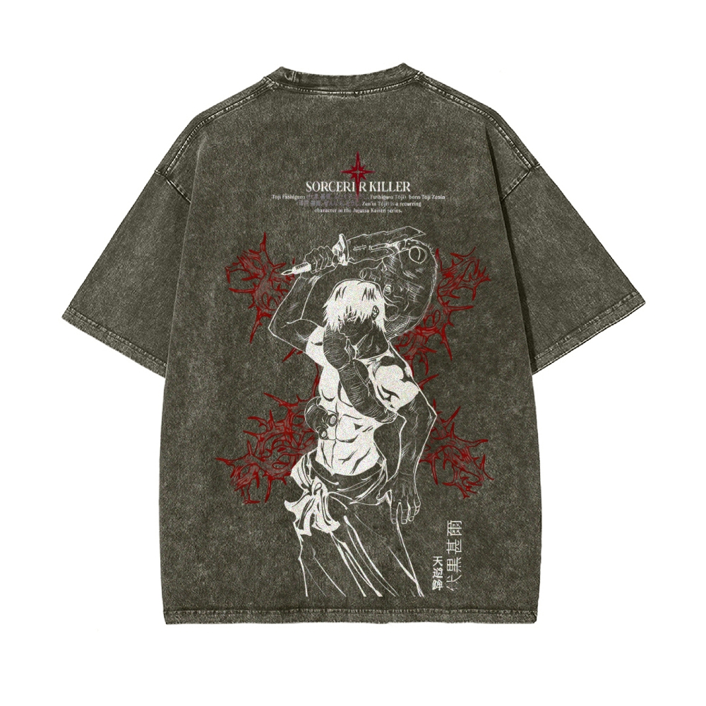 Vintage Oversized T-Shirt Jujutsu Kaisen