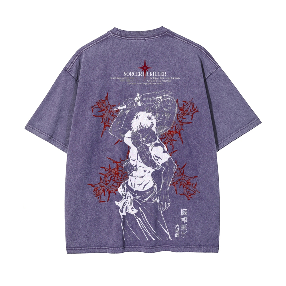 Vintage Oversized T-Shirt Jujutsu Kaisen