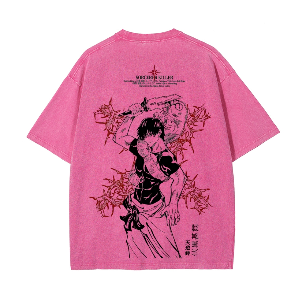 Vintage Oversized T-Shirt Jujutsu Kaisen