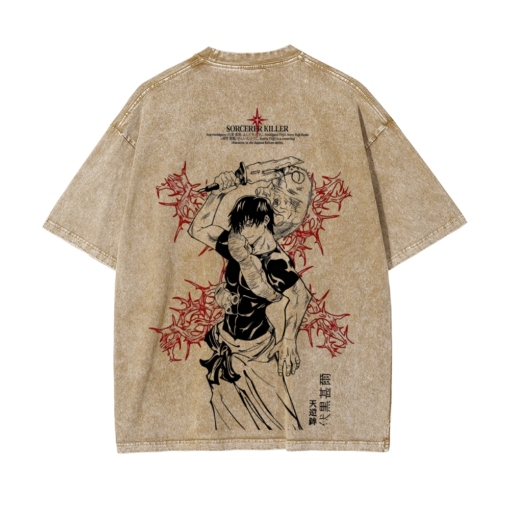 Vintage Oversized T-Shirt Jujutsu Kaisen