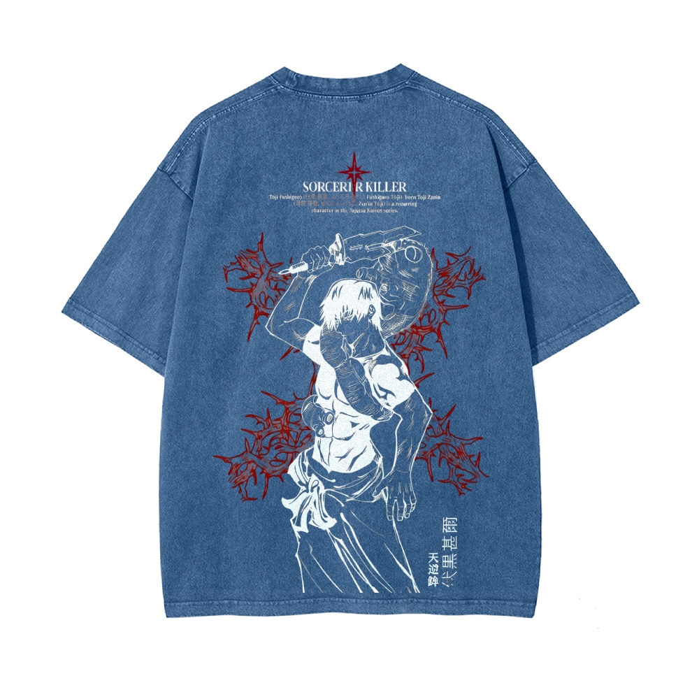 Vintage Oversized T-Shirt Jujutsu Kaisen