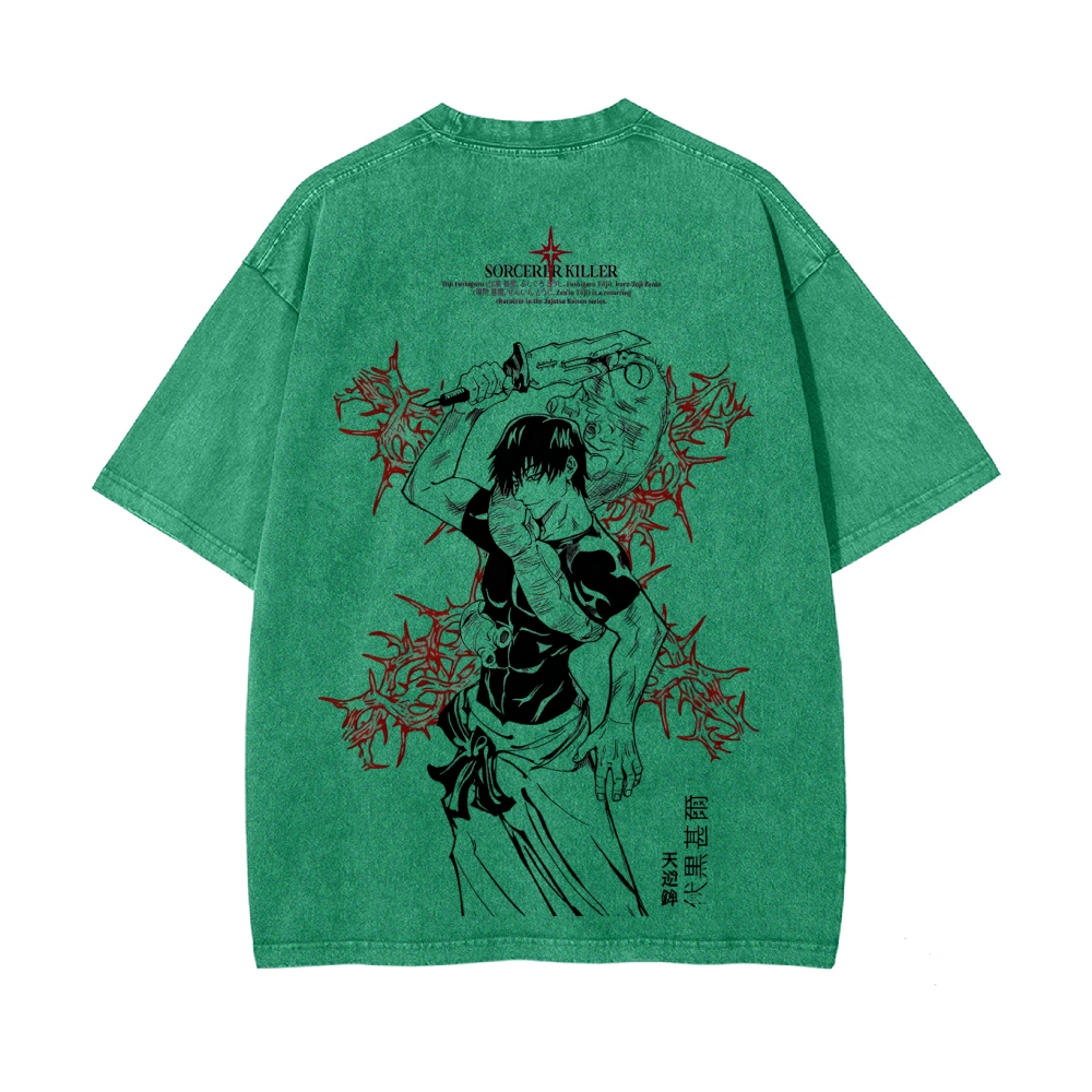 Vintage Oversized T-Shirt Jujutsu Kaisen