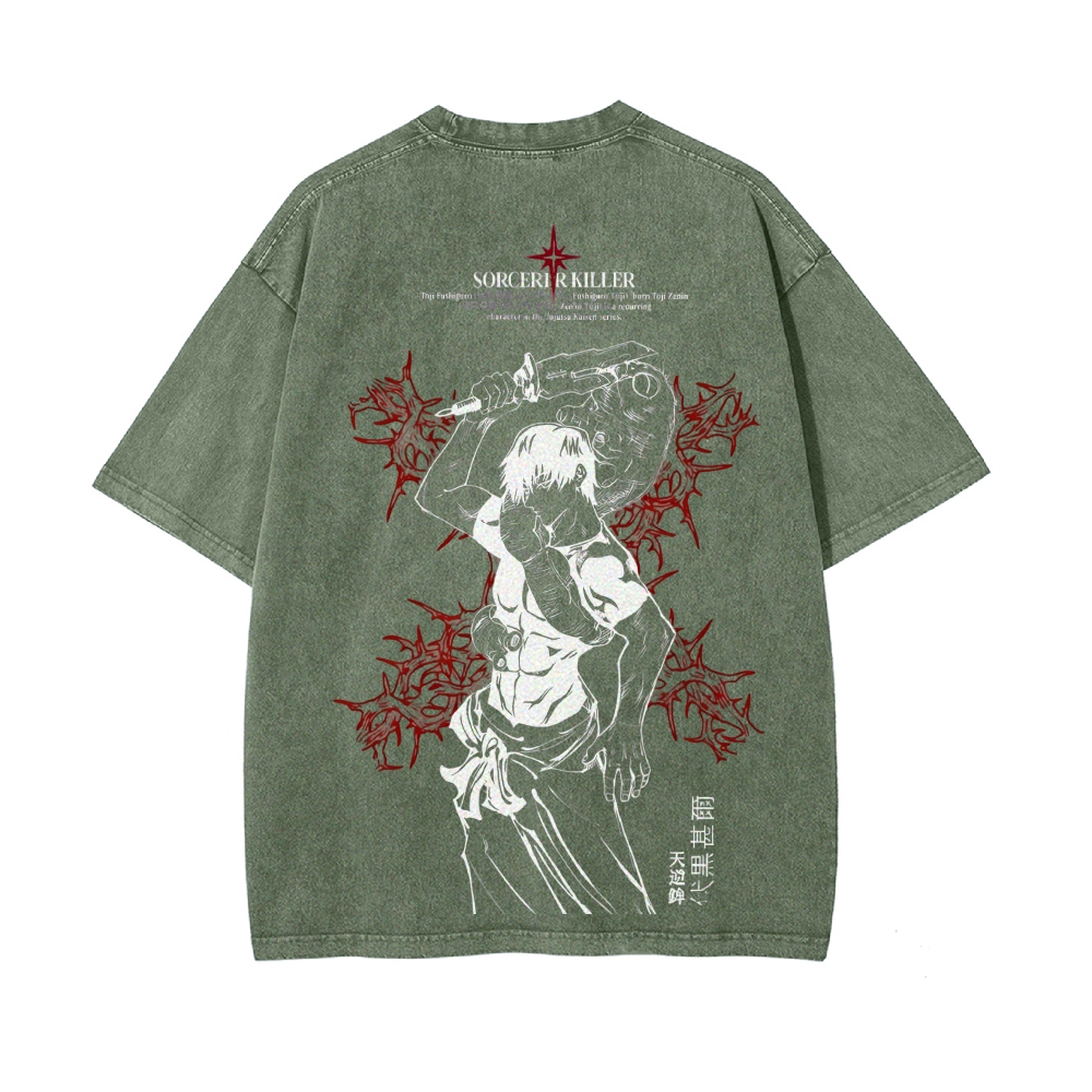 Vintage Oversized T-Shirt Jujutsu Kaisen