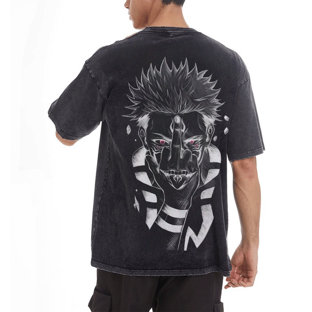 Vintage Oversized T-Shirt Jujutsu Kaisen