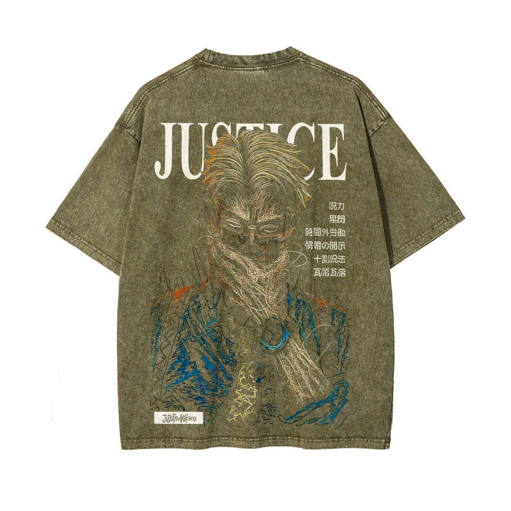Vintage Oversized T-Shirt Jujutsu Kaisen