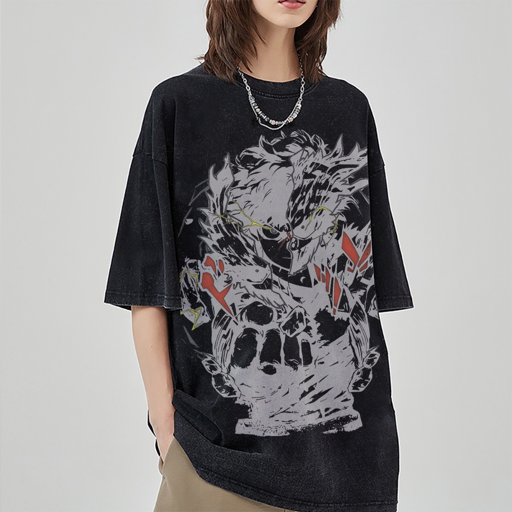 Vintage Oversized T-Shirt My Hero Academia