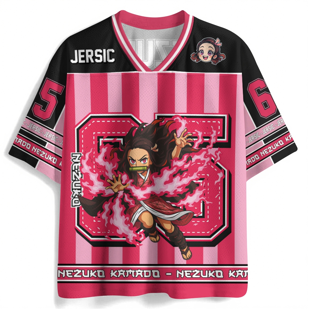 Demon Slayer Anime Football Jersey