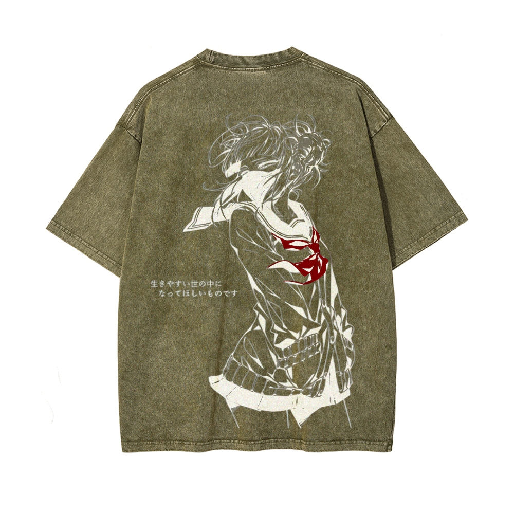 Vintage Oversized T-Shirt My Hero Academia